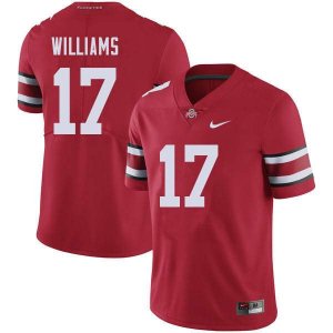 NCAA Ohio State Buckeyes Men's #17 Alex Williams Red Nike Football College Jersey NQQ7045ZH
